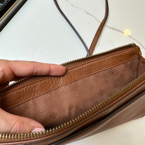 Tory Burch Leather Tan Crossbody - Picture 4 of 6